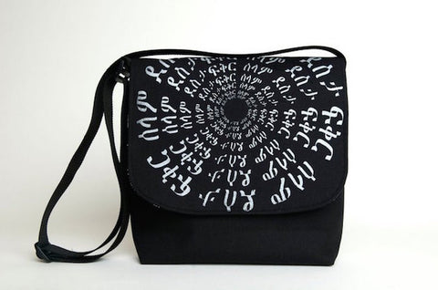 Messenger Bag - Circle Design